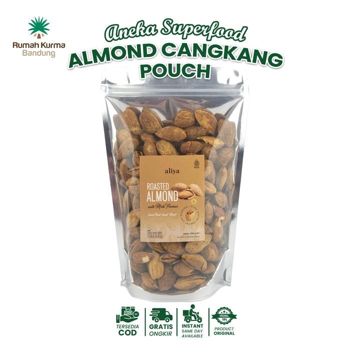 

Almond Cangkang Panggang Rasa Susu Super Food Organik 1 Kg - Makanan, Cemilan