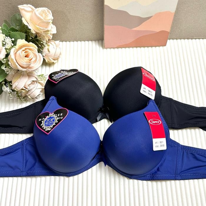 BH BRA SOREX Wanita 9811 BUSA Tebal PUSH UP BERKAWAT KAIT 3