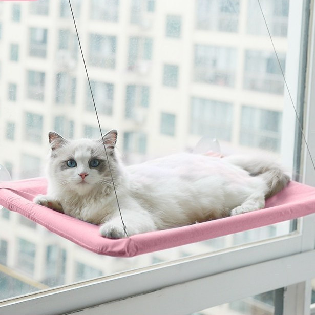 Tempat tidur kucing kursi hammock jendela kucing - tempat tidur hammock kucing besar untuk kucing