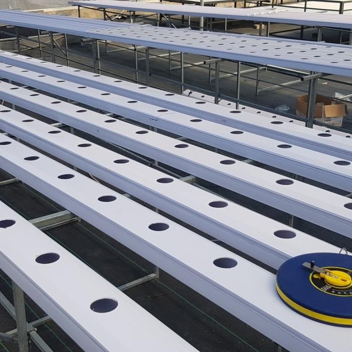 Gully Trapesium Hidroponik Gully Hydroponic Nft Tebal Berkualitas