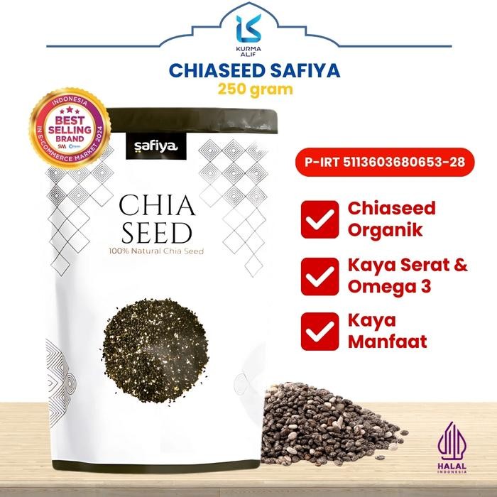 

Chiaseed Safiya 500 gram Chia Seed Organic