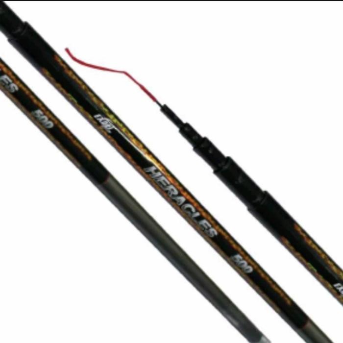 Joran tegek EXORI HERACLES 500 600 700 Tegek carbon ruas panjang