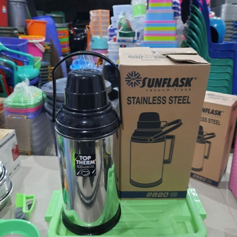 Termos Air Panas Stainless Steel Sunflask 3,2 Liter/Termos Air 3 Liter Sunflask