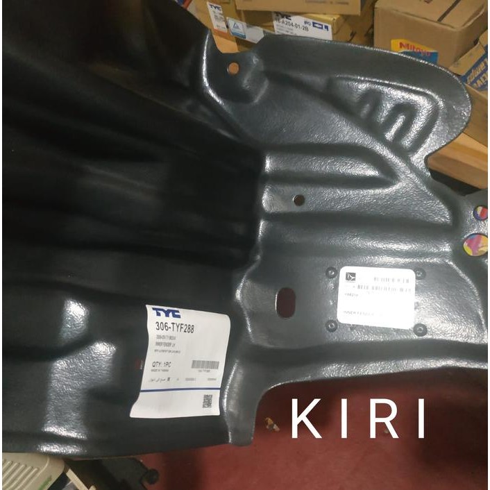 Rodajaya Parts - Liner Fender Spakbor Innova 2008 2012 1Pc