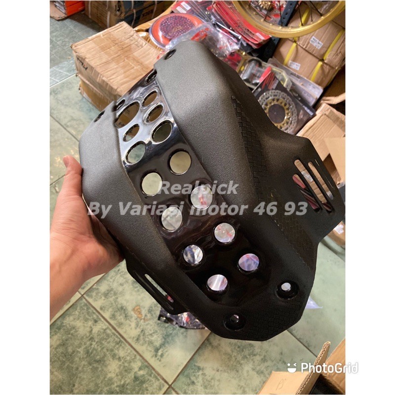 skid e cover mesin crf 150l tutup bawah mesin crf 150l pelindung mesin crf