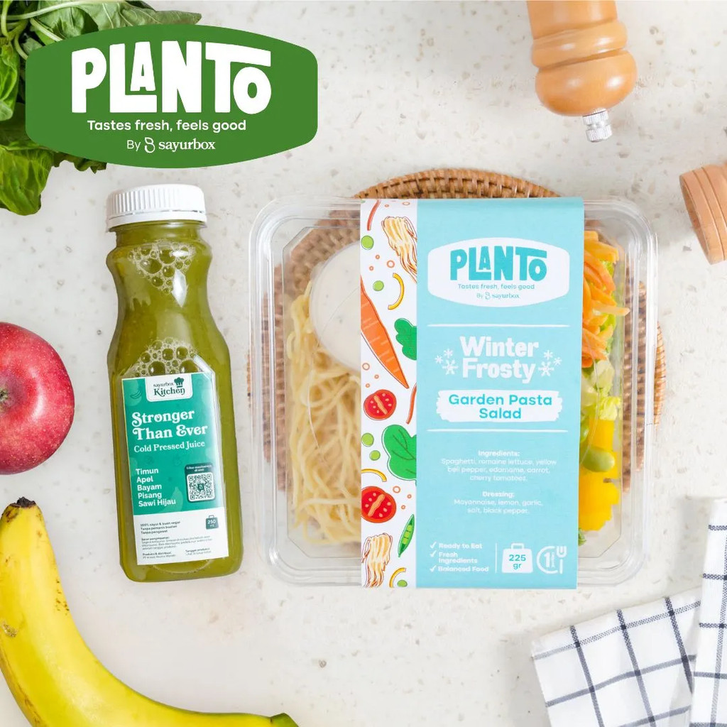 

Planto Bundle Planto Salad Garden with Stronger Than Ever Juice 1 pack