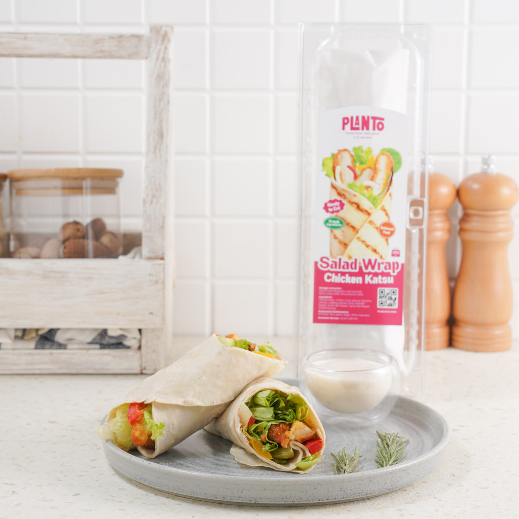 

Planto Salad Wrap Chicken Katsu 1 pack