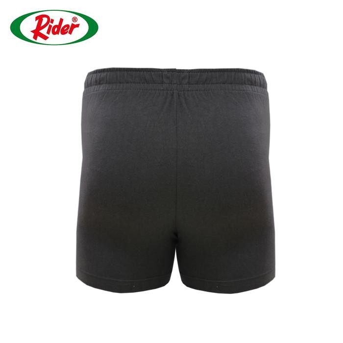 Celana Dalam Rider Premium Boxer Katun R812BHT Hitam