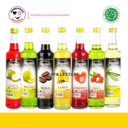 

Marjan Sirup Boudoin (11 Varian Rasa) (460ml)