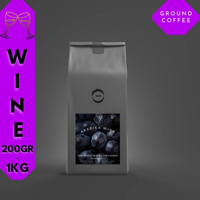 

Arabika Wine Proses / Arabika Jawa Barat / Arabika Ground Coffee