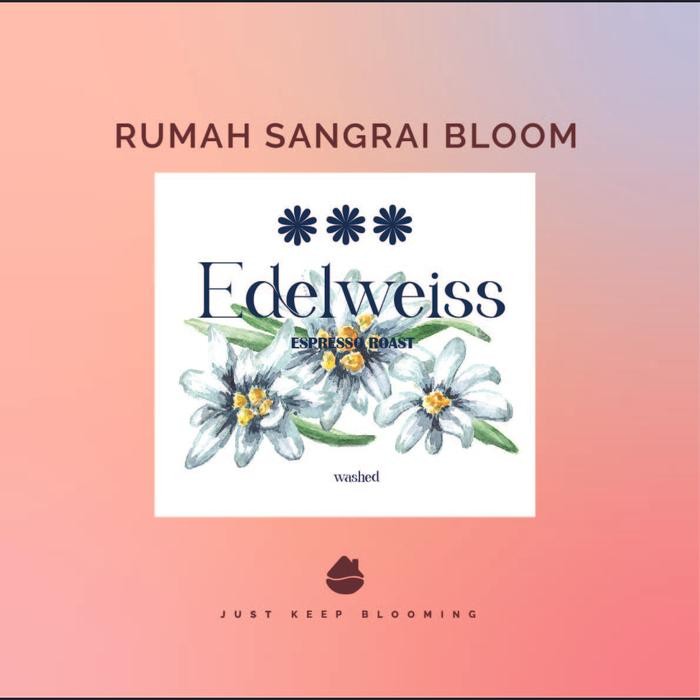 

KOPI ARABICA ESPRESSO EDELWEISS 100% FULL ARABICA ESPRESSO BLEND