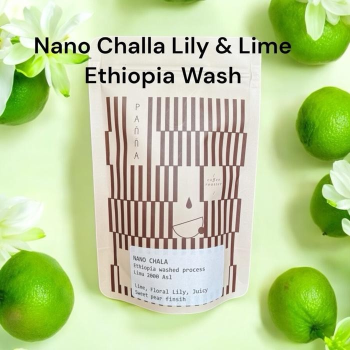 

ethiopia nanochalla specialty arabica coffee lime and lily