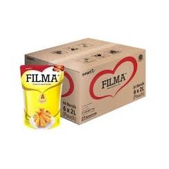 

minyak goreng FILMA 2L x 6 pouch 1 dus