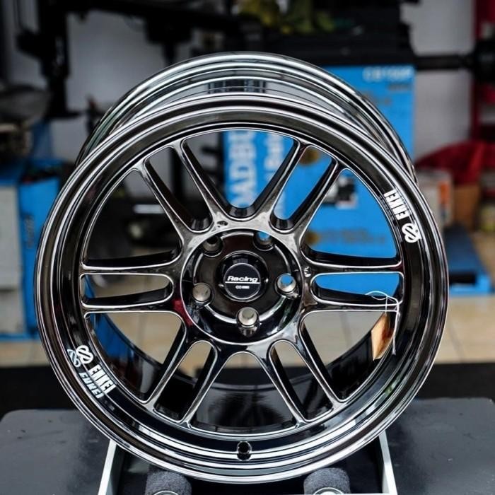 Velg FLOW FORMING R18 RPF1 LEBAR 9.5 ET 25 BLACK CHROME velg ring 18