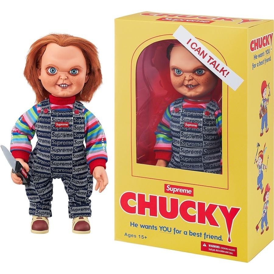 ORIGINAL NEW PRODUK TERLARIS SUPREME CHUCKY DOLL FW20 AUTHENTIC READYY READY