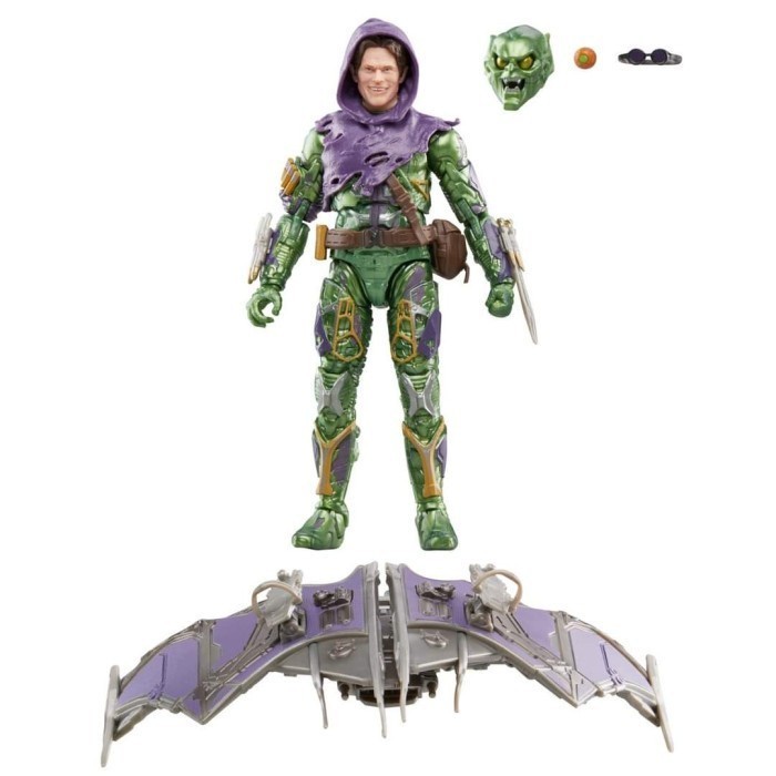 BARANG TERLARIS PRODUK TERBARU HASBRO MARVEL LEGENDS GREEN GOBLIN SPIDER-MAN NO WAY HOME SPIDERMAN