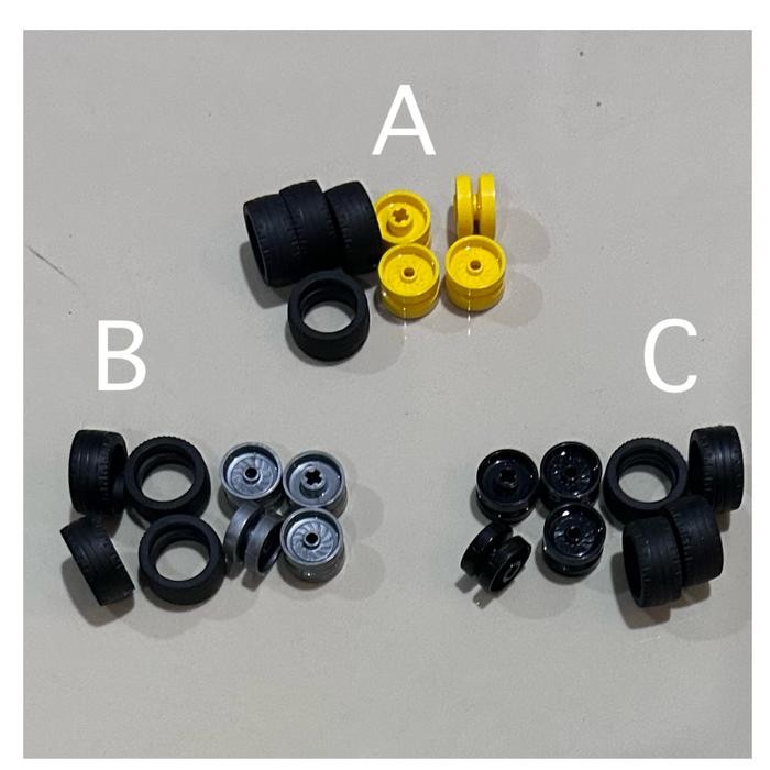 Lego speed champion tire n rim