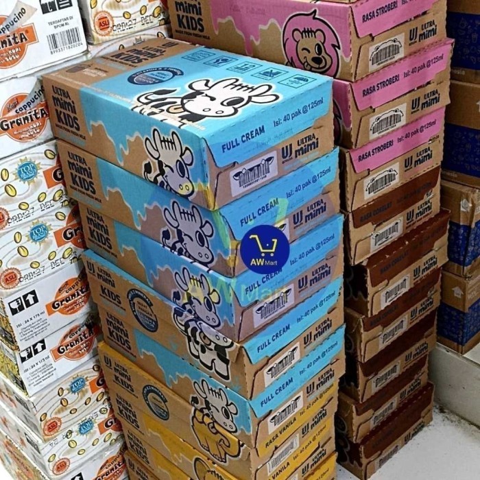 

(Expert) SUSU ULTRA MIMI KIDS 125ML ISI 40PCS ALL VARIAN- MIMI KOTAK