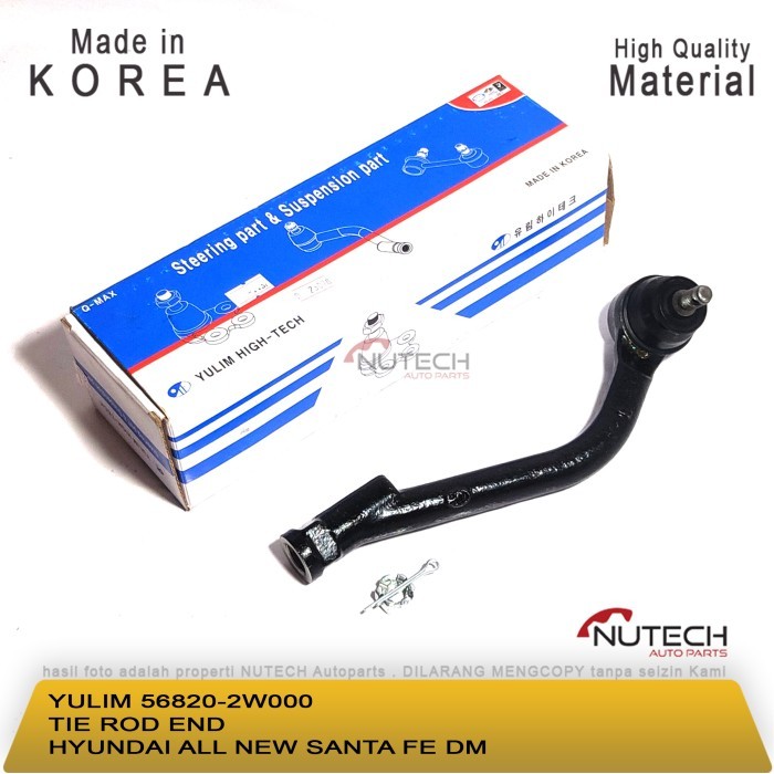 Ready TIE ROD END KIRI HYUNDAI ALL NEW SANTA FE DM OEM