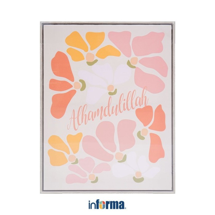 Terlaris Informa 45X60X2.5 cm Hiasan Dinding Kanvas Print Religy Xc25C Wall Art Decoration Lukisan