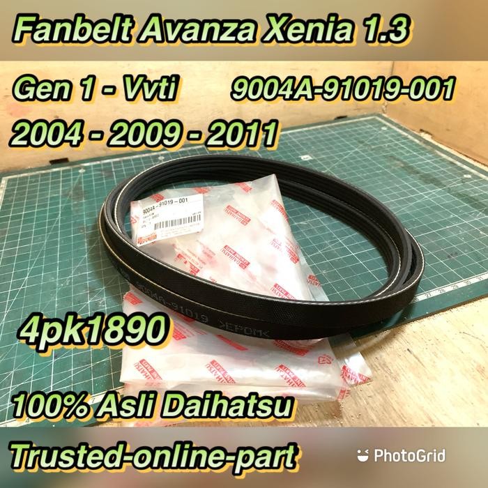 Fanbelt Avanza Xenia 04-2011 100% Asli