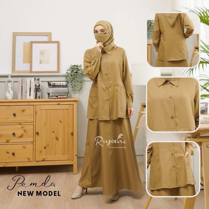 TERMURAH seragam pemda seragam pns riyani READY STOCK