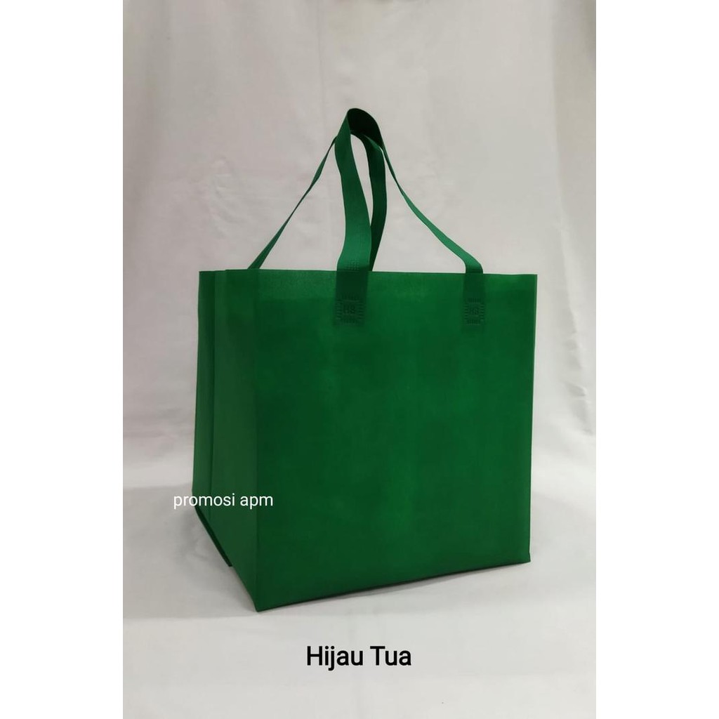 

Happy- Tas Spunbond Kotak Ukuran 25cm