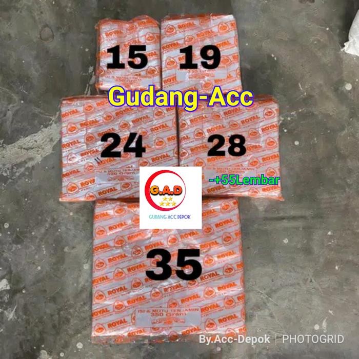 Pesta- Hd Kantong Plastik Kresek HDPE Bening / Transparan 350Gram Uk 28 35 Cm