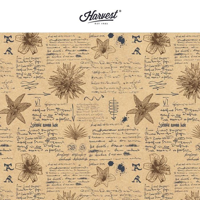 

Pesta- Kertas Kado Harvest / Wrapping Paper Brown Kraft - Letters