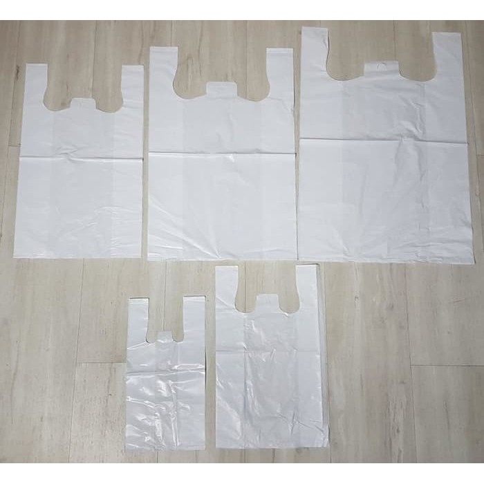 Pesta- Kresek Putih 40 TEBAL per pak Kantong Plastik ASANA COCO