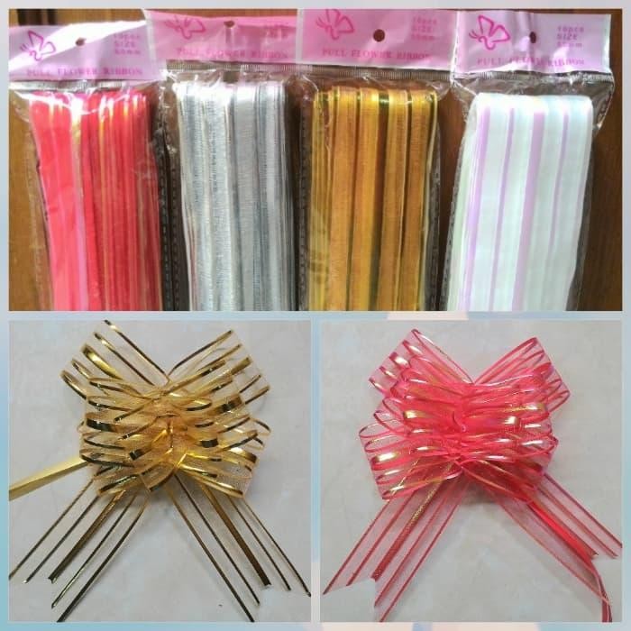 

Pesta- Pita tarik organdi jumbo size 50 mm harga satuan