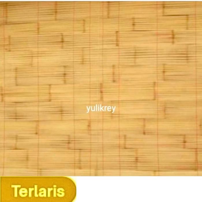 Pesta- Tirai krei kerai bambu aten 200cm x 200cm