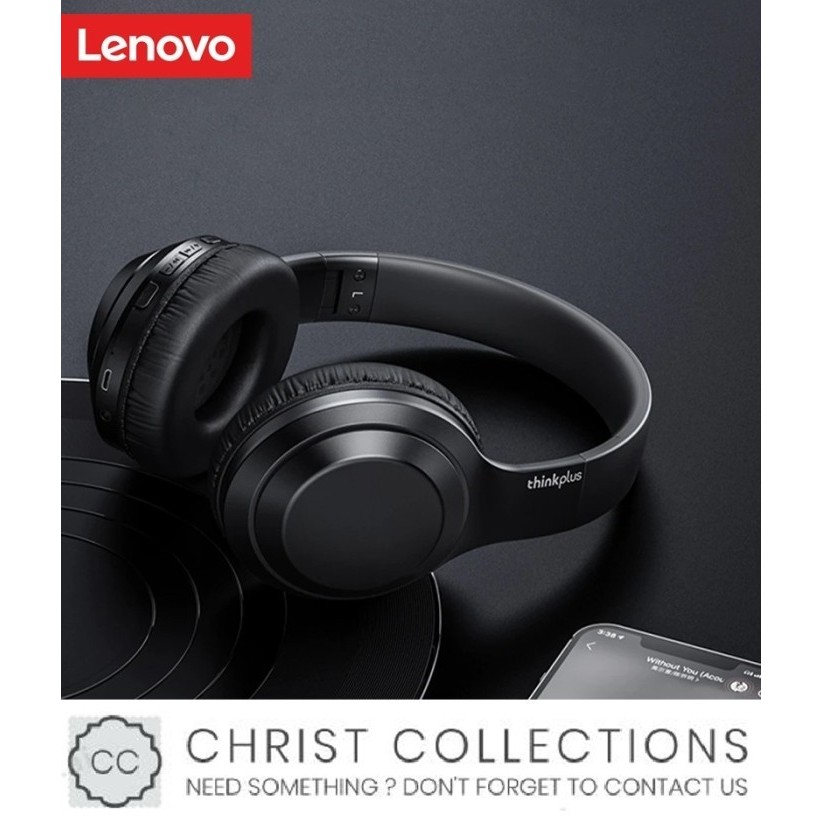 Lenovo Headphone Bluetooth Wireless Headset Gang C On Th10