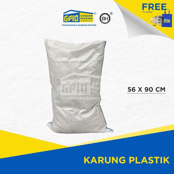 

gema.gemilang Karung Plastik 50kg 56x90 (ISI 100 LBR)