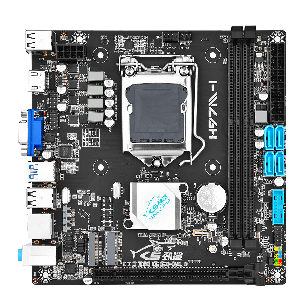 Jingsha H97 Mini Itx Motherboard Lga 1150 Support Xeon V3 Cpu Ddr3 Placa Base Lga1150 Ddr3 Itx