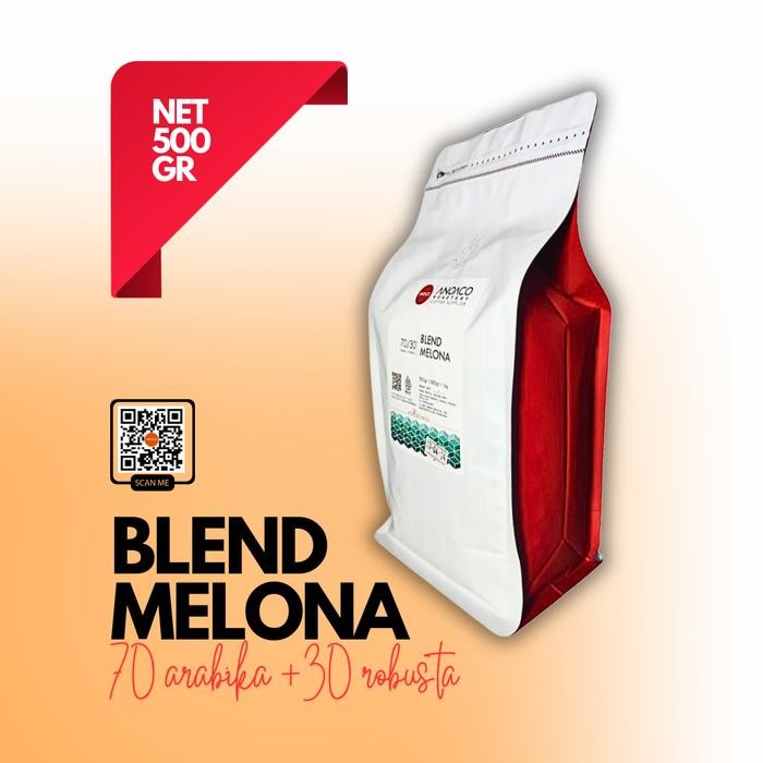 

ANOA COFFEE Blend melona 500gr - Biji Kopi / Kopi Bubuk