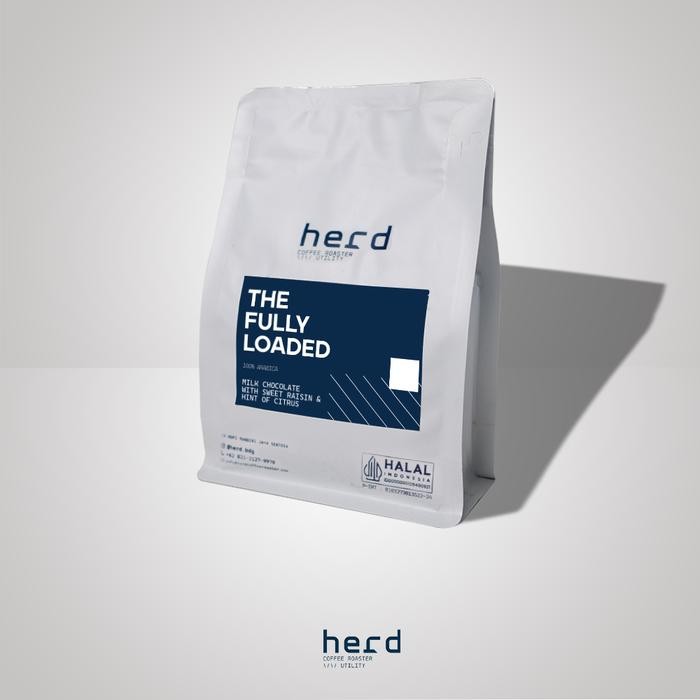 

herd Biji Kopi 100% Arabika Pangalengan The Fully Loaded 250 GR Es Kopi Susu Espresso Blend