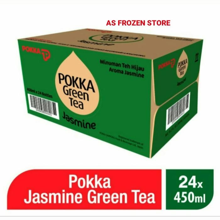 

Pokka Green Tea Jasmine 450ml Pet / Teh Hijau Pokka 1dus 24btl