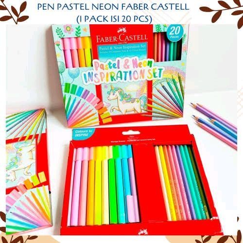

FABERCASTELLPASTELNEONINSPIRATIONCONNECTORPENCOLORPENCILSETSPIDOLPENSILWARNA