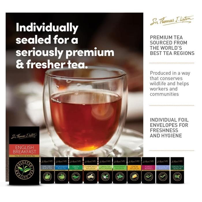 

Terlaris- Lipton Stl Enveloped Chamomile