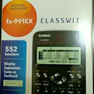 

Ready Kalkulator Calculator Casio Original Fx991Ex