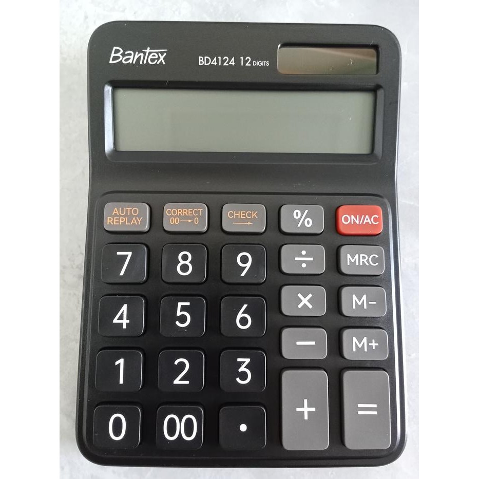 

Ready New! Desktop Calculator Bantex 12 Digits #Bd4124