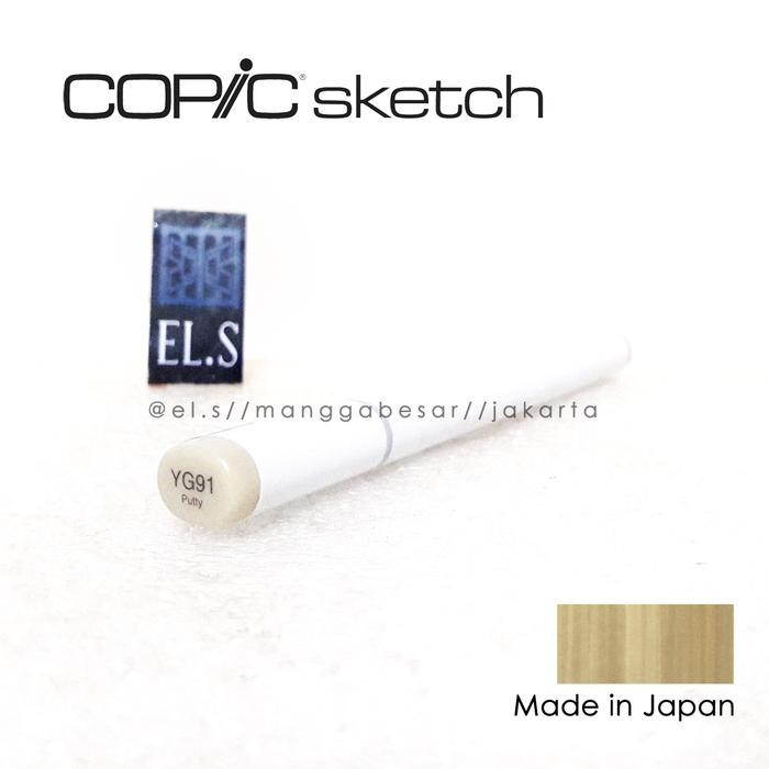

COPIC SKETCH MARKER YG91 ( CSM )