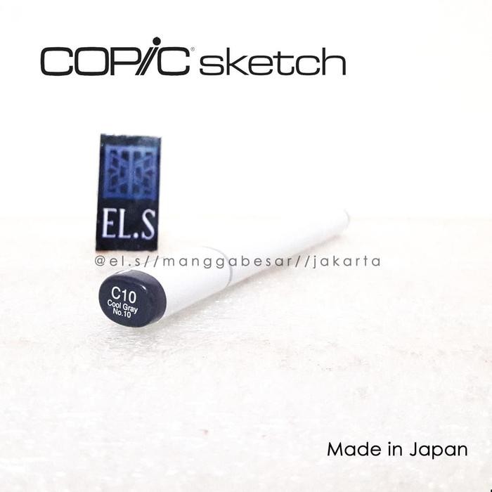 

COPIC SKETCH MARKER C10 COOL GRAY NO 10 ( CSM )