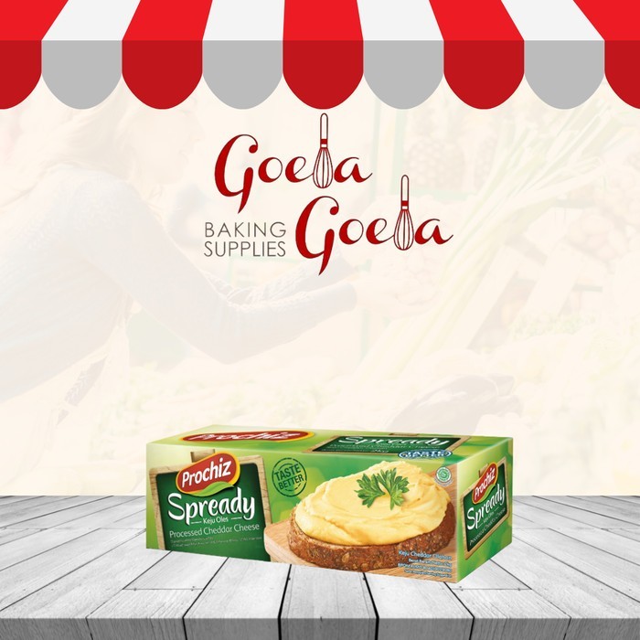 

BARANG TERLARIS Keju Prochiz Spreadable 2 kg