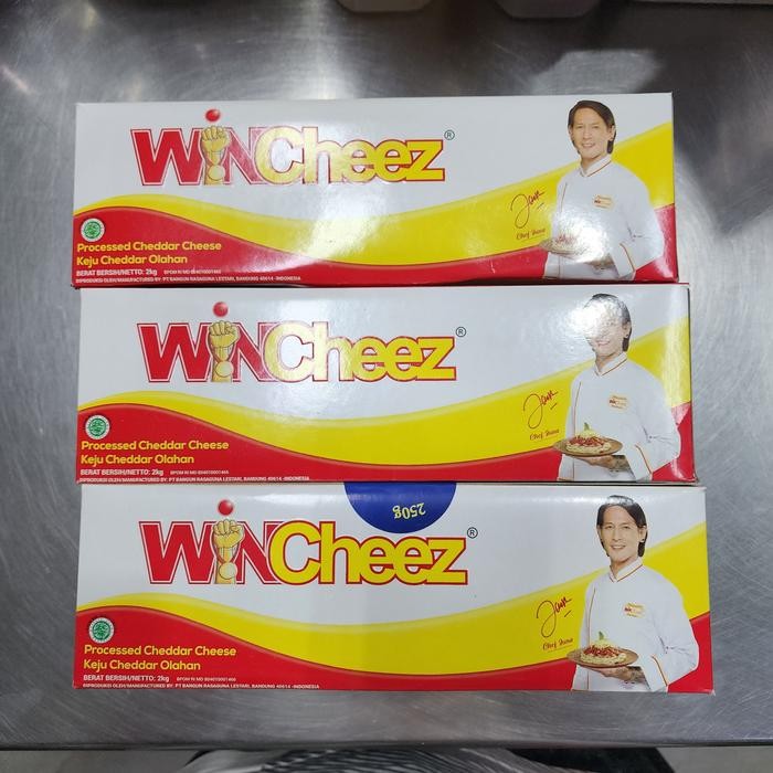 

BARANG TERLARIS Keju wincheez isi 8 x 250 gram , cheese cheddar blok 250gr box
