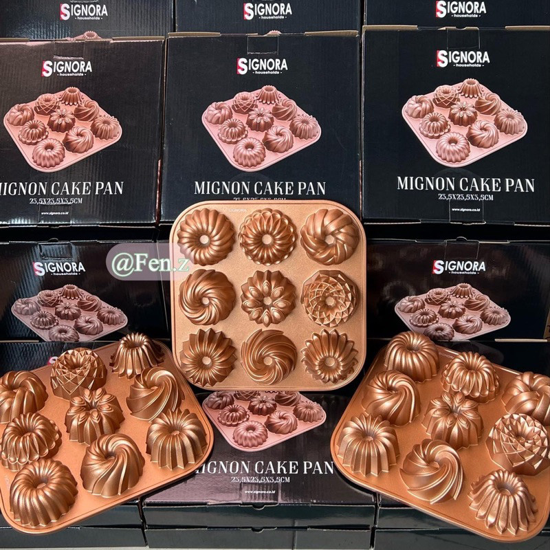 Mignon Cake Pan Signora / Loyang Sultan Mini Signora