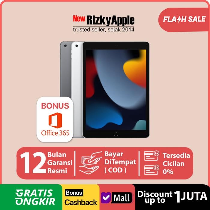 Phoneku- Apple Ipad 9 2021 Ibox 256Gb Cellular Wifi 64Gb Gen 9Th Support Pencil