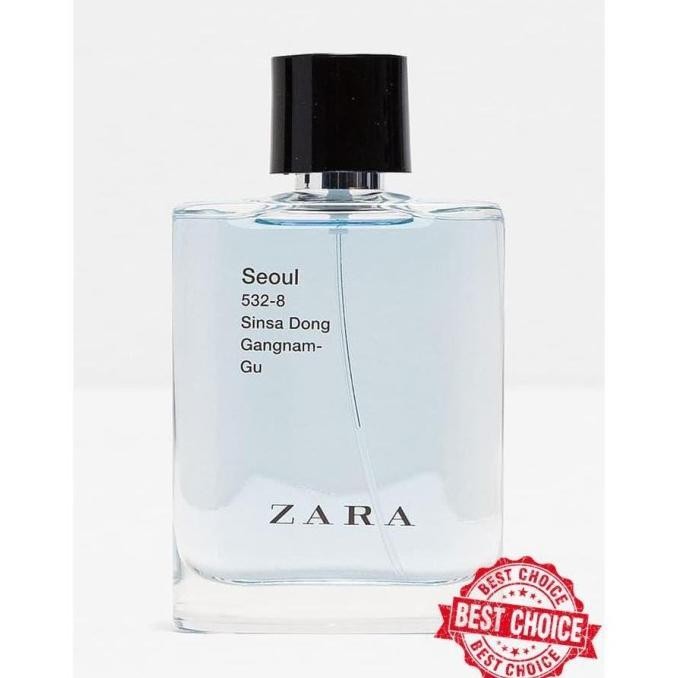 parfum asli eropa zara seoul for man 50ml (unbox)