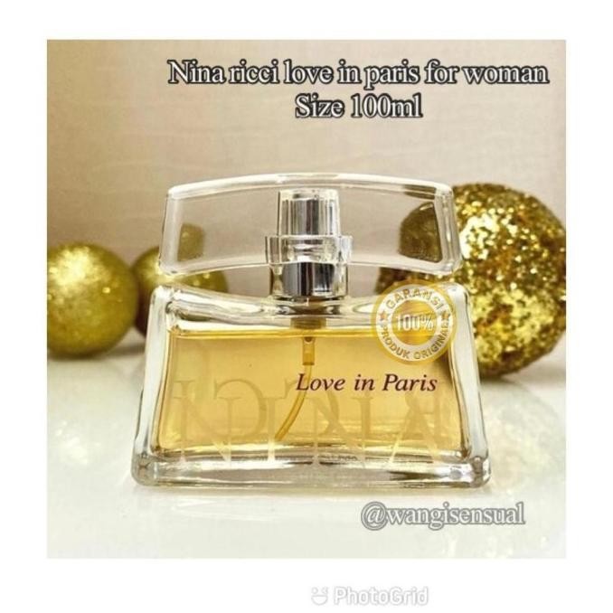 parfum asli nina ricci Love in Paris Nina Ricci for women 100ml